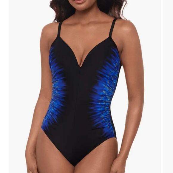 Miraclesuit Other - Miraclesuit Size 14 Paka Mayan Temptation One Piece Swimsuit Flattering